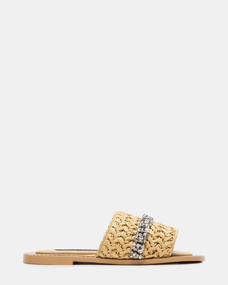 STEVEMADDEN SHOES STARLIGHT NATURAL RAFFIA 01