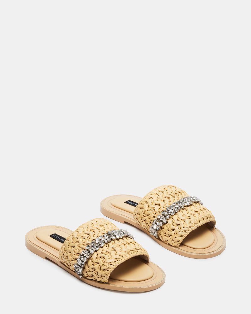 STEVEMADDEN SHOES STARLIGHT NATURAL RAFFIA 02