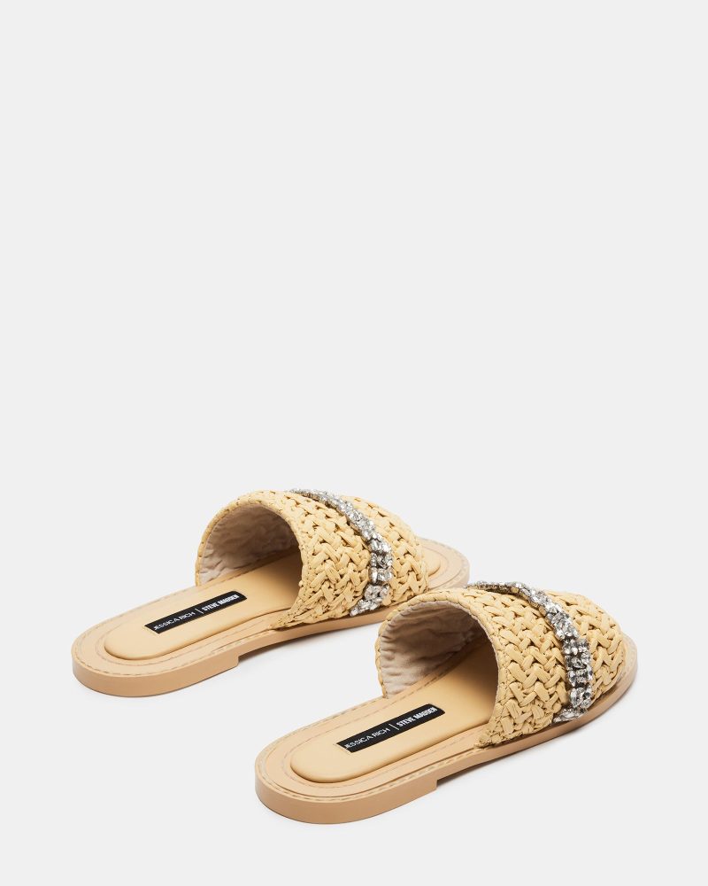 STEVEMADDEN SHOES STARLIGHT NATURAL RAFFIA 03