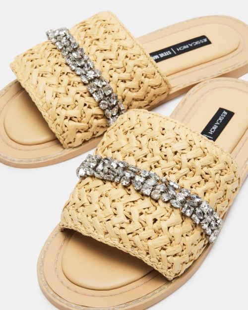 STEVEMADDEN SHOES STARLIGHT NATURAL RAFFIA 05