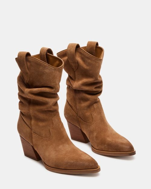 STEVEMADDEN SHOES TAOS TAN SUEDE 02