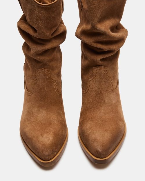 STEVEMADDEN SHOES TAOS TAN SUEDE 04