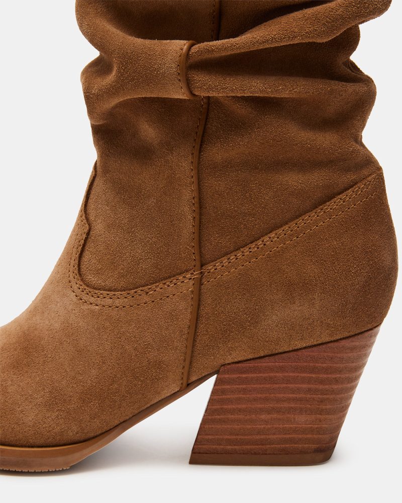 STEVEMADDEN SHOES TAOS TAN SUEDE 05