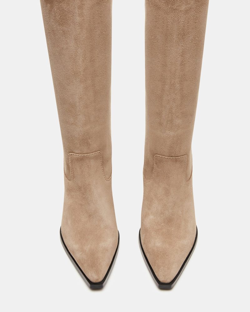 STEVEMADDEN SHOES TARA TAUPE SUEDE3