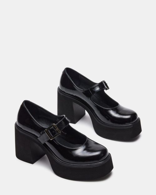 STEVEMADDEN SHOES TRISH BLACK PATENT 02