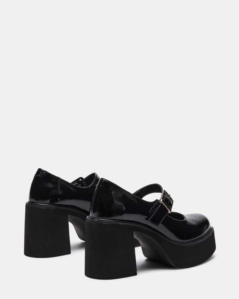 STEVEMADDEN SHOES TRISH BLACK PATENT 03