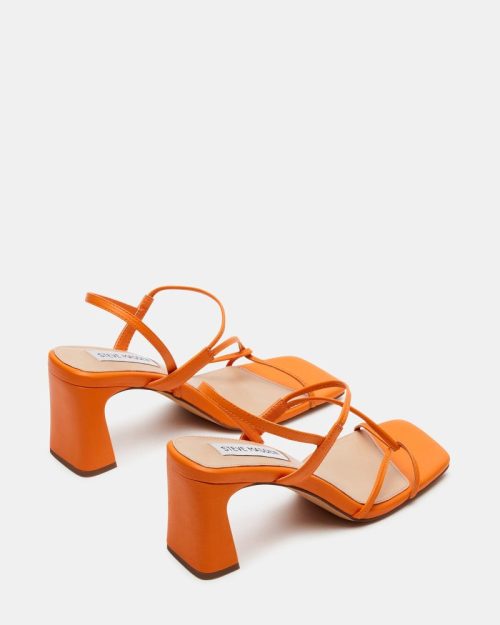 STEVEMADDEN SHOES VALORA ORANGE LEATHER 03