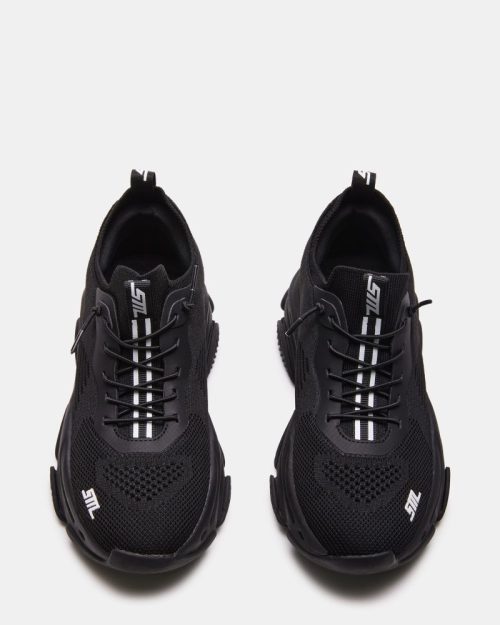 STEVEMADDEN SHOES VAULT BLACK BLACK 04