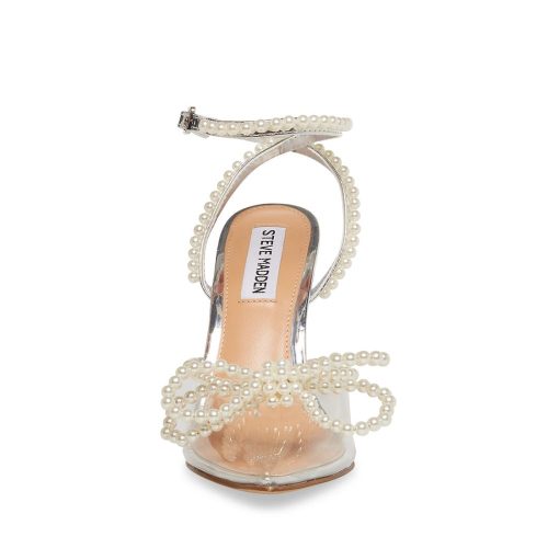 STEVEMADDEN SHOES VIABLE WHITE MULTI FRONT