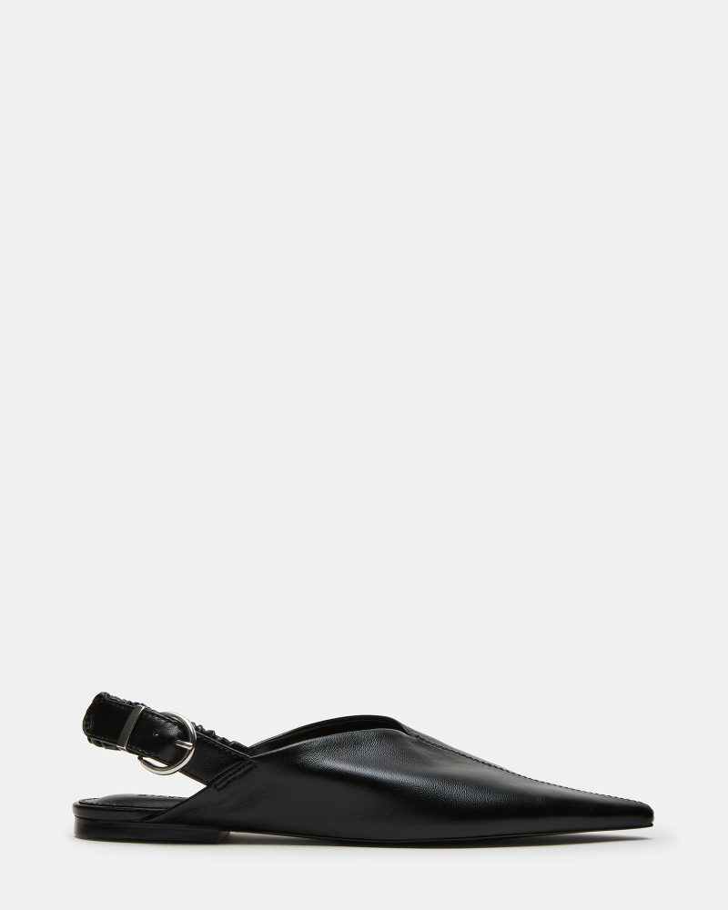 STEVEMADDEN SHOES ZELLA BLACK LEATHER